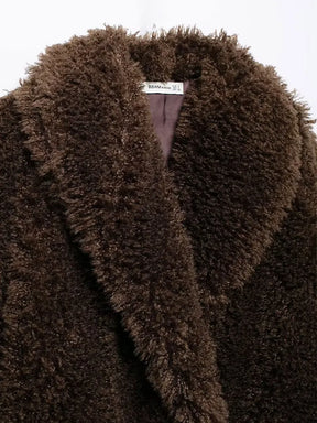 Winter Faux Fur Women's Jackets - Warm & Vintage