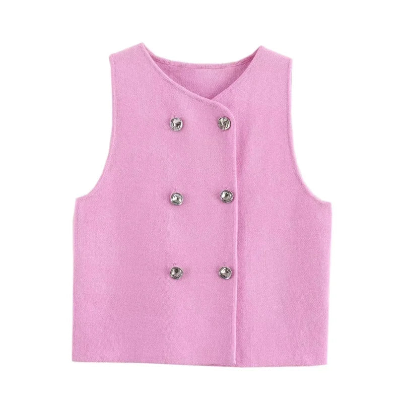 Parri Vest - Style and Sophistication in Pink!