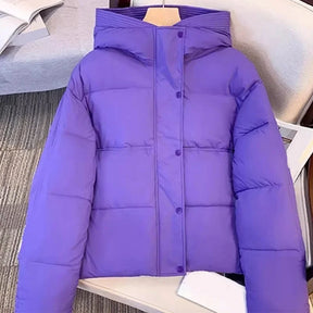 Women's Casual Hooded Cotton-Padded Winter Jacket