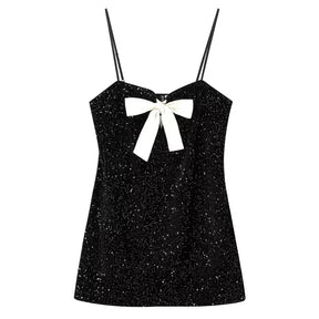 Mini Sequin Party Dress Backless - Stelar