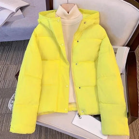 Women's Casual Hooded Cotton-Padded Winter Jacket