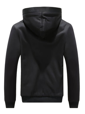 Warm Fleece Zipper Hooded Jacket for Women