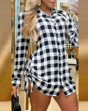 Women's Checkered Dress