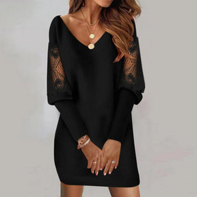 Long Sleeve Lace Bodycon Dress